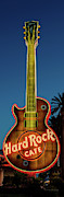 Hard Rock Hotel Guitar at Sunrise Front View 3 to 1 Ratio R.I.P. Photograph by Aloha Art