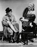 HARPO MARX and MARION MARTIN in THE BIG STORE -1941-. Photograph by Album