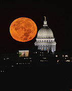 Harvest Moon Photograph by Amfmgirl Photography