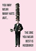 Hat Man Photograph by Communique Cards