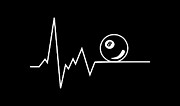Heartbeat Billard Digital Art by Tee Titan