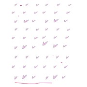 Hearts Patter Drawing by Ashley Rice