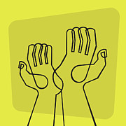 Helping Hands Drawing by CSA Images Helping Hands Drawing by CSA Images