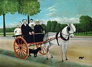 HENRI ROUSSEAU La Carriole du pere Junier La Carriole du pere Junier. Date/Period 1908. Painting by Dit Le Douanier Henri Rousseau