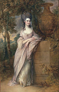 Henrietta Read, Later Henrietta Meares, C.1777 Painting by Thomas Gainsborough