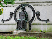 Henry Charles Lea Monument Photograph by Linda Stern