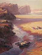 Hidden Path to the Sea Painting by Steve Henderson