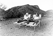 HOLLY HUNTER and NICOLAS CAGE in RAISING ARIZONA -1987-. Photograph by Album