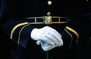 Honor Guard Holding Rifle, Arlington Photograph by Hisham Ibrahim
