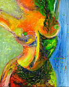 Hourglass Painting by Chiara Magni