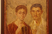 Husband And Wife Portrait From Pompeii Photograph by Science Photo Library