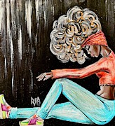 I Just need to clear my head Painting by Artist RiA