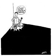 I Thought This Only Happened In Cartoons Drawing by George Jartos