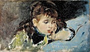 Ignacio Pinazo Camarlench / 'Little Girl', 1890-1895, Spanish School. Painting by Ignacio Pinazo Camarlench -1849-1916- Ignacio Pinazo Camarlench / 'Little Girl', 1890-1895, Spanish School. Painting by Ignacio Pinazo Camarlench -1849-1916-