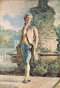'Il contino', 1861, Watercolour on paper, 56,3 x 39 cm. Painting by Mariano Fortuny y Marsal -1838-1874-