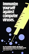 Immunize Yourself Against Computer Viruses Painting by National Institutes Of Health