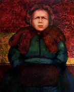 In and Out of Time - Maggie Mixed Media by Cora Marshall