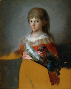'Infante Francisco de Paula of Spain', 1800, Spanish School, Oil ... Painting by Francisco de Goya -1746-1828-