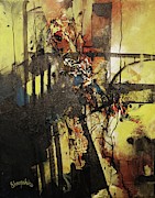Infrastructure Painting by Tom Shropshire
