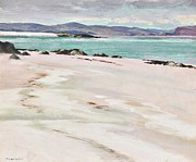 Iona, White Sands Looking East Painting by Francis Campbell Boileau Cadell Iona, White Sands Looking East Painting by Francis Campbell Boileau Cadell
