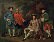 James Grant Of Grant, John Mytton, The Hon. Thomas Painting by Nathaniel Dance Holland