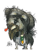 Jani 4355 Drawing by John LaFree