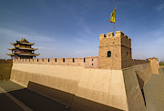 Jiayuguan Pass Western Great Wall Jiayuguan Gansu China Photograph by Adam Rainoff