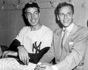 Joe Dimaggio And Frank Sinatra At Photograph by New York Daily News Archive