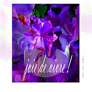 Joie de Vivre No 10 Mixed Media by Zsanan Studio Joie de Vivre No 10 Mixed Media by Zsanan Studio