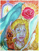 Journey Into Visibility Painting by Feather Redfox Journey Into Visibility Painting by Feather Redfox