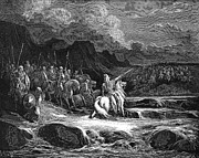 Judas Maccabaeus Leading Jewish Army Drawing by Print Collector