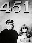 JULIE CHRISTIE and OSKAR WERNER in FAHRENHEIT 451 -1966-. Photograph by Album