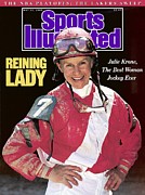 Julie Krone, Horse Racing Jockey Sports Illustrated Cover Photograph by Sports Illustrated