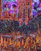 July Digital Art by Angela Weddle