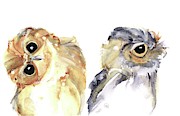 Just the Two of Us Painting by Dawn Derman Just the Two of Us Painting by Dawn Derman