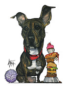 Kemp 4363 Drawing by John LaFree