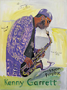 Kenny Garrett Painting by Suzanne Giuriati Cerny