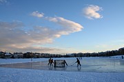 Kids Hockey Game Photograph by Imaginegolf