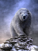 King Polar Bear Digital Art by Daniel Eskridge King Polar Bear Digital Art by Daniel Eskridge