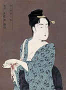 Kitagawa Utamaro -Copy-, Tsutaya Juzaburo 'Vain woman -Uwaki no so-', 1792, Japanese School. Drawing by Tsutaya Juzaburo -1750-1797- Kitagawa Utamaro -1753-1806-