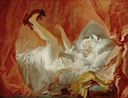 La Gimblette. Oil on canvas. Painting by Jean-Honore Fragonard -1732-1806- La Gimblette. Oil on canvas. Painting by Jean-Honore Fragonard -1732-1806-