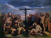 'La serpiente de metal', 17th century, Dutc... Painting by Cornelis van Haarlem -1562-1638- 'La serpiente de metal', 17th century, Dutc... Painting by Cornelis van Haarlem -1562-1638-