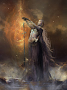 Lady of the Lake Mixed Media by Shanina Conway