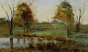 Lake Gardner Painting by Charles Harold Davis Lake Gardner Painting by Charles Harold Davis