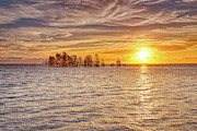 Lake Mattamuskeet Sunrise Photograph by Donna Twiford Lake Mattamuskeet Sunrise Photograph by Donna Twiford