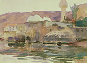 Lake Tiberias Painting by John Singer Sargent