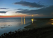 LANCASHIRE. Knott End. Sunset.. Photograph by Lachlan Main