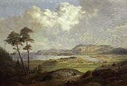 Landscape From Trondelagen Painting by Charles Xv Of Sweden Landscape From Trondelagen Painting by Charles Xv Of Sweden