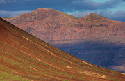 Landscape Of Riscos De Famara, Lanzarote Island, Canary Photograph by Juan Carlos Munoz / Naturepl.com