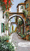 L'arco Dell'angelo Painting by Guido Borelli